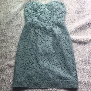 J crew strapless dress